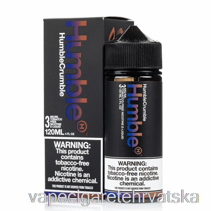 Vape Hrvatska Humble Crumble - Skromni Sok Co. - 120 Ml 0 Mg